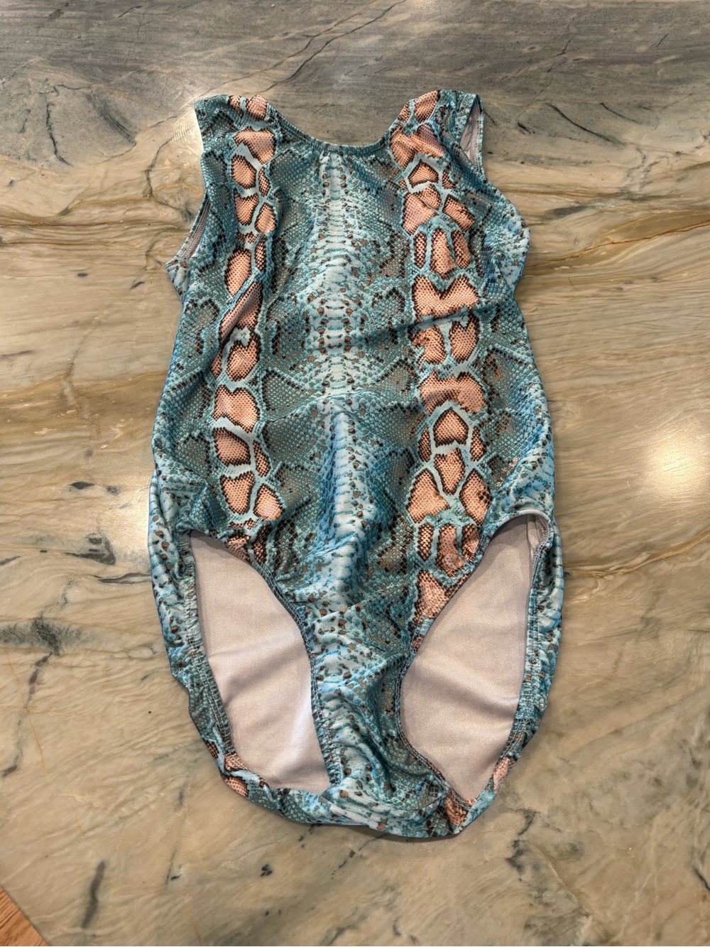 Silly Snake" Gymnastics Leotard, Adult Medium